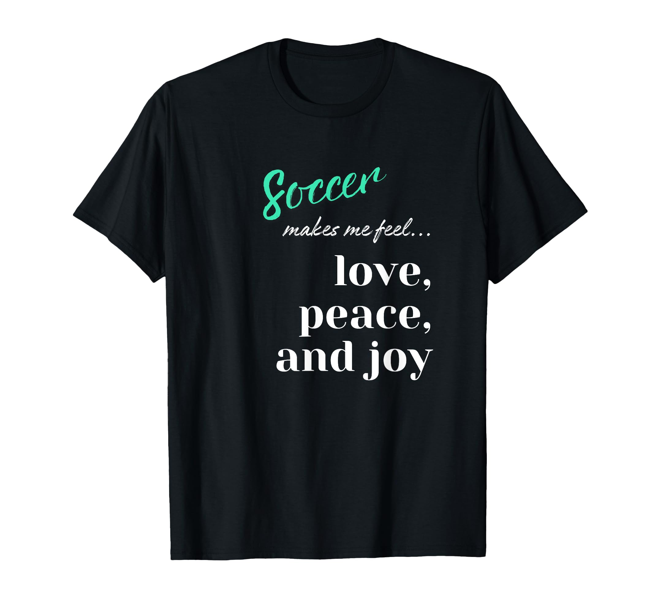 Soccer Goal Celebration Love T-Shirt - Casual Everyday Wear for Adults