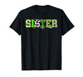 Soccer Sister Birthday Party Soccer T-Shirt - Custom Art Print Unisex