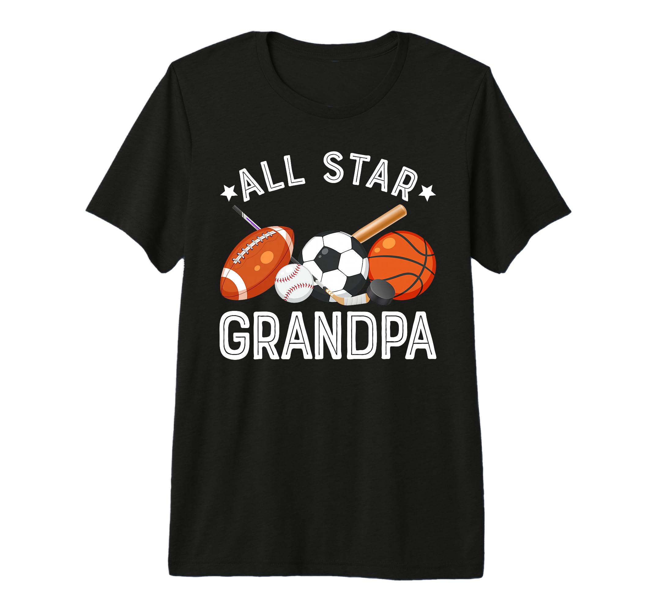 All Star Grandpa Birthday Basketball T-Shirt - Streetwear Style for Adults