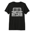 Proud Hockey Goalie Brother Hockey T-Shirt - Novelty Apparel Men Women