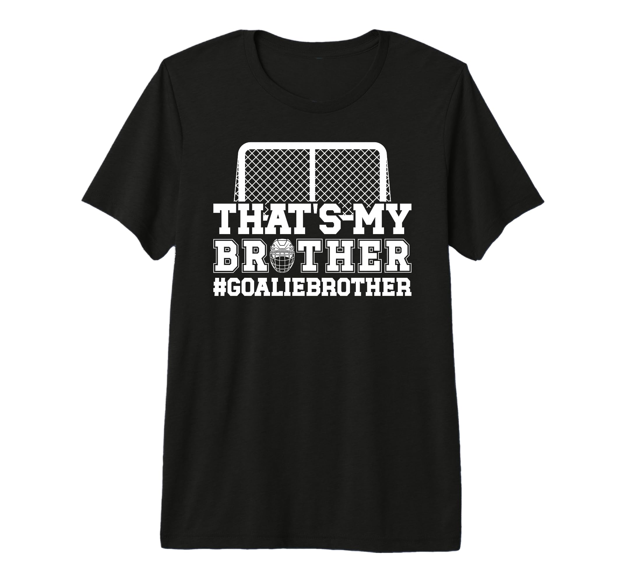 Proud Hockey Goalie Brother Hockey T-Shirt - Novelty Apparel Men Women