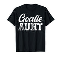 Ice Hockey Goalie Aunt Ice Hockey T-Shirt - Custom Art Print Unisex
