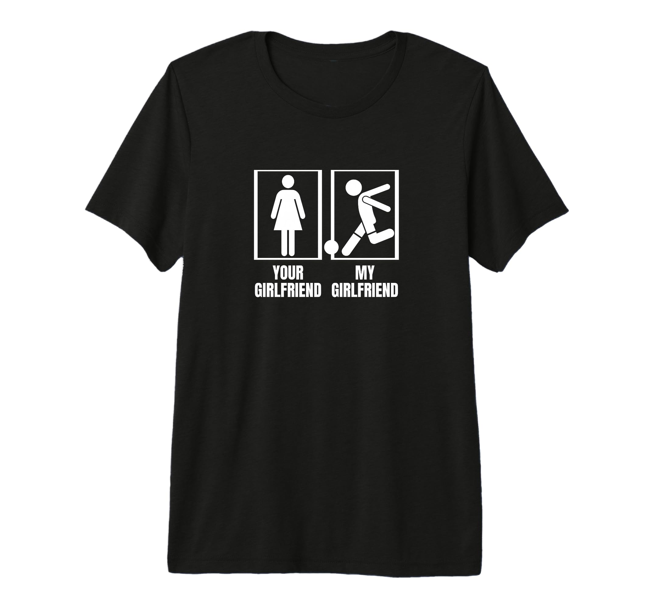 Player Your Girlfriend My Girlfriend T-Shirt - Graphic Print for Adults