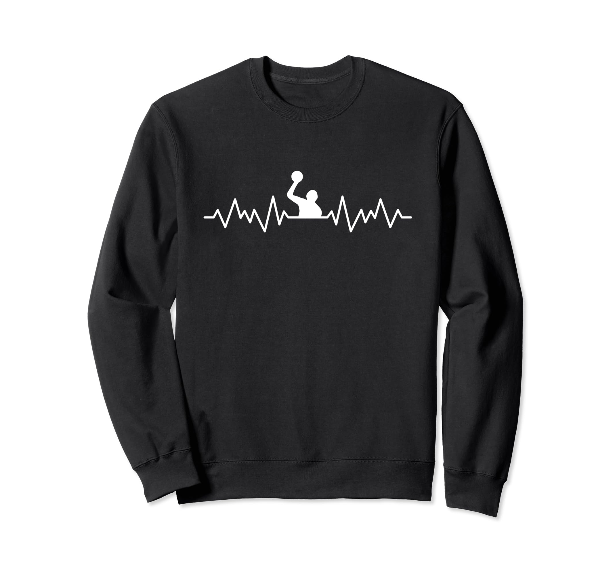 Water Polo Player Coach Funny Sweatshirt - Custom Art Print Men Women