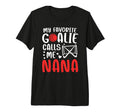 Proud Field Hockey Goalie Nana Field T-Shirt - Graphic Print Men Women