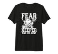 Funny Hockey Keeper Aunt Hockey T-Shirt - Minimalist Print Men Women