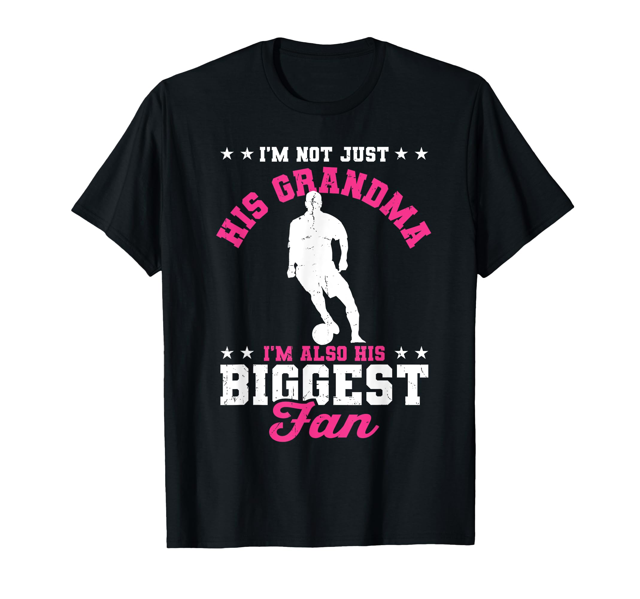 Im Not Just His Grandma Grandmother T-Shirt - Minimalist Print for Adults