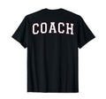 Coach Sports Trainer Varsity White And T-Shirt - Trendy Graphic Unisex
