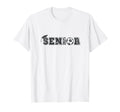 Class 2025 Senior Soccer T-Shirt - Minimalist Print Men Women
