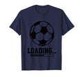 Loading Pixelated Soccer Ball Gamer T-Shirt - Unique Graphic Men Women