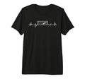 Soccer Goalie Heartbeat Soccer T-Shirt - Minimalist Print Men Women