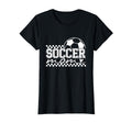 Soccer Mom Game Day Soccer Sports Season T-Shirt - Graphic Print for Adults