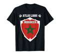 Morocco Flag Moroccan Soccer Morocco T-Shirt - Aesthetic Graphic Unisex