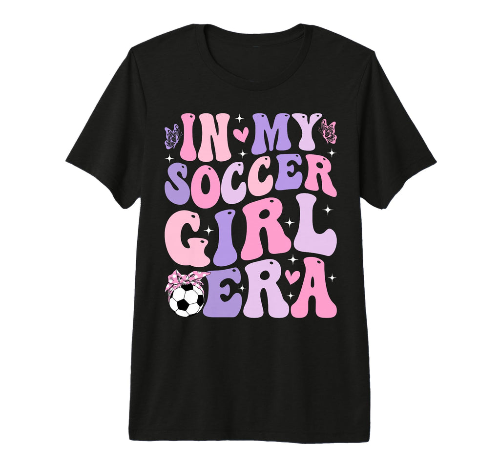 My Soccer Era Groovy Soccer Tri Blend T-Shirt - Minimalist Print Men Women