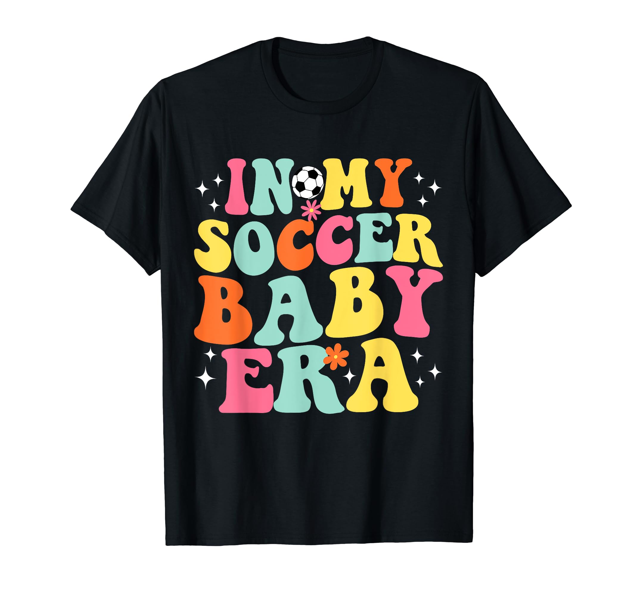 My Soccer Era Game Day Groovy T-Shirt - Novelty Apparel Unisex