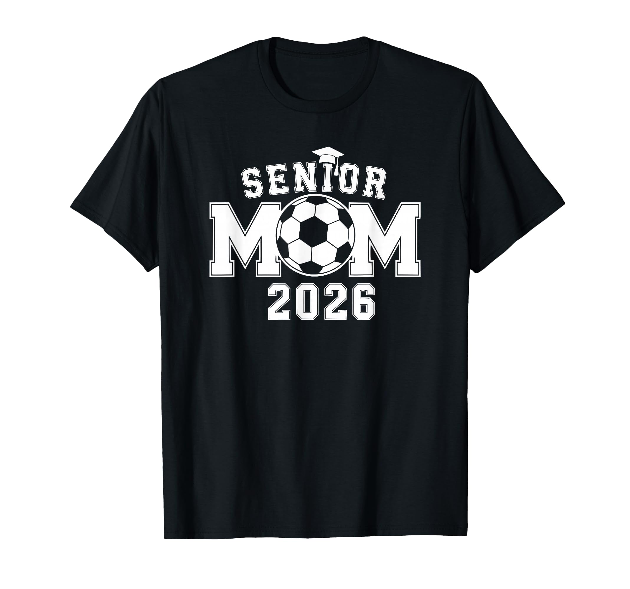 Senior 2026 Soccer Mom High T-Shirt - Casual Everyday Wear Men Women