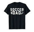 Father Son Daughter Soccer Dad Player Coach T-Shirt - Graphic Print Unisex