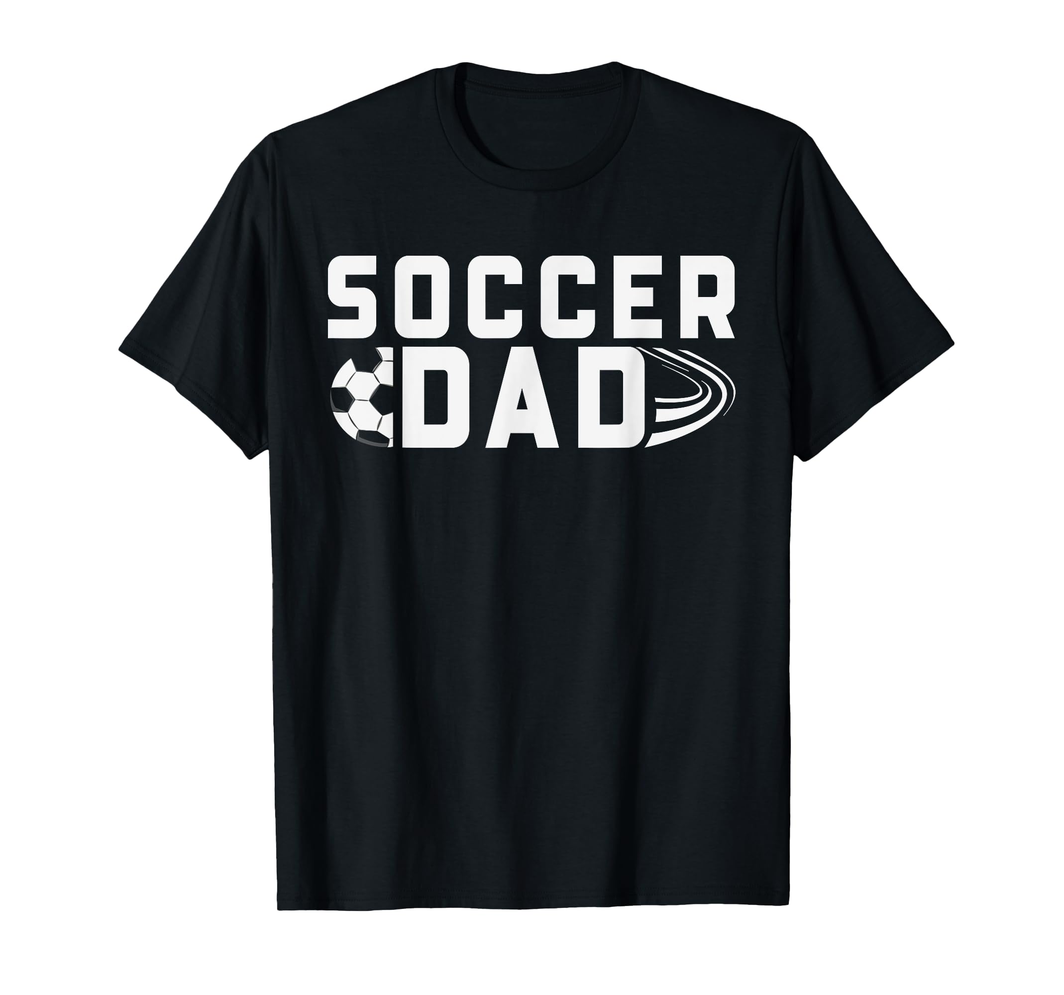 Father Son Daughter Soccer Dad Player Coach T-Shirt - Graphic Print Unisex