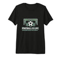 Football Is Life Goal Hmfl Brand T-Shirt - Fun Novelty Design Men Women