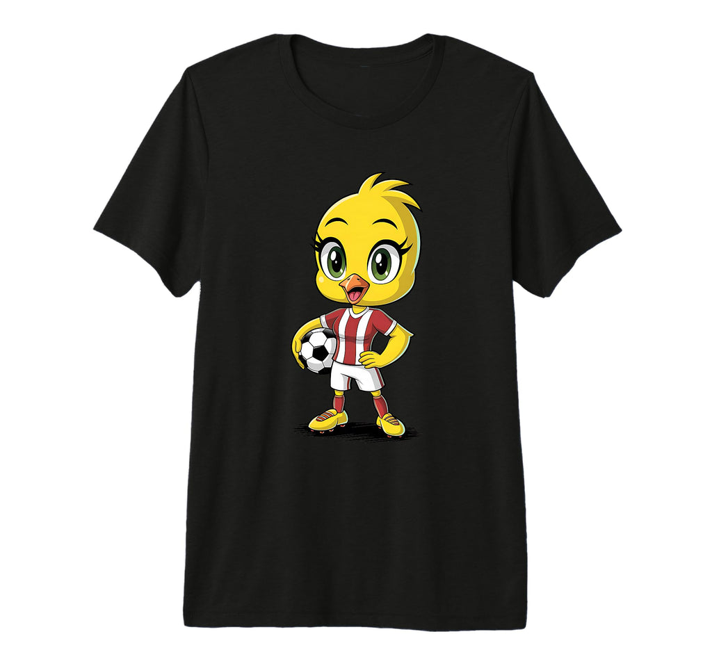 Soccer Chick Soccer Player Soccer Tri T-Shirt - Novelty Apparel Unisex