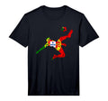 Futebol Portuguese Flag Portuguese Soccer T-Shirt - Graphic Print Unisex