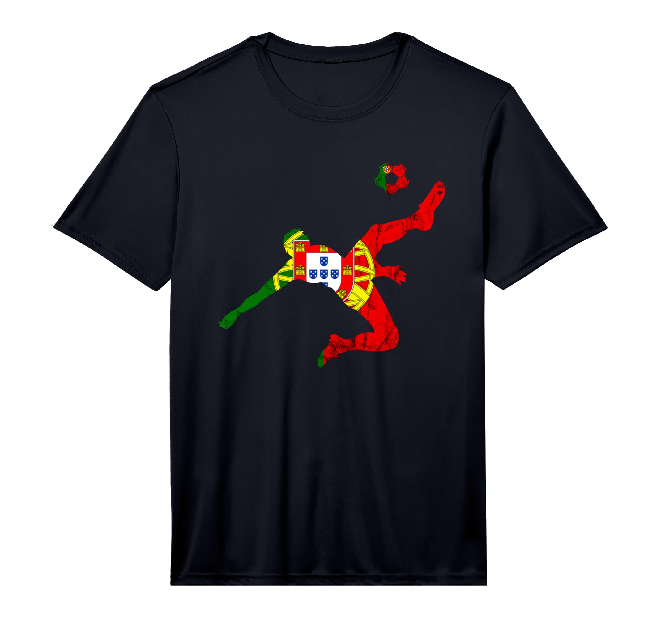 Futebol Portuguese Flag Portuguese Soccer T-Shirt - Graphic Print Unisex