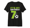 Its My 7Th Birthday Soccer T-Shirt - Casual Everyday Wear for Adults