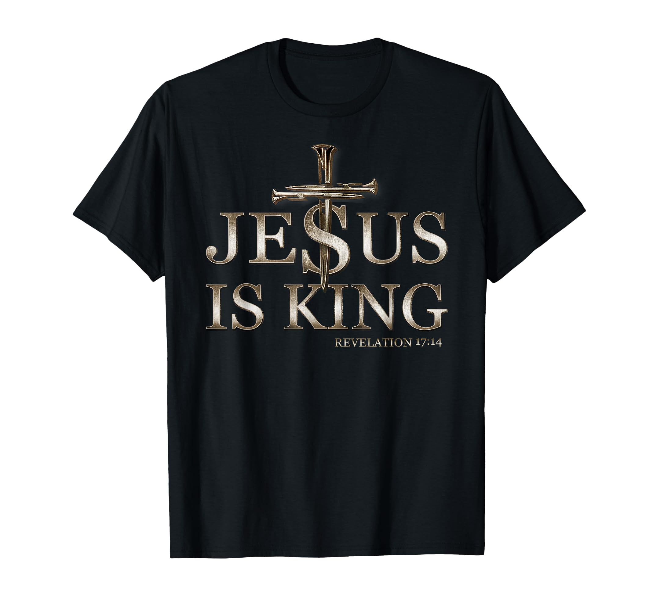 Jesus Is King Christian Faith God Hoodie - Minimalist Print for Adults