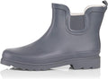 NORTY - Womens Ankle Rain Boots - Ladies Waterproof Winter Spring Garden Boot runs ½ size large