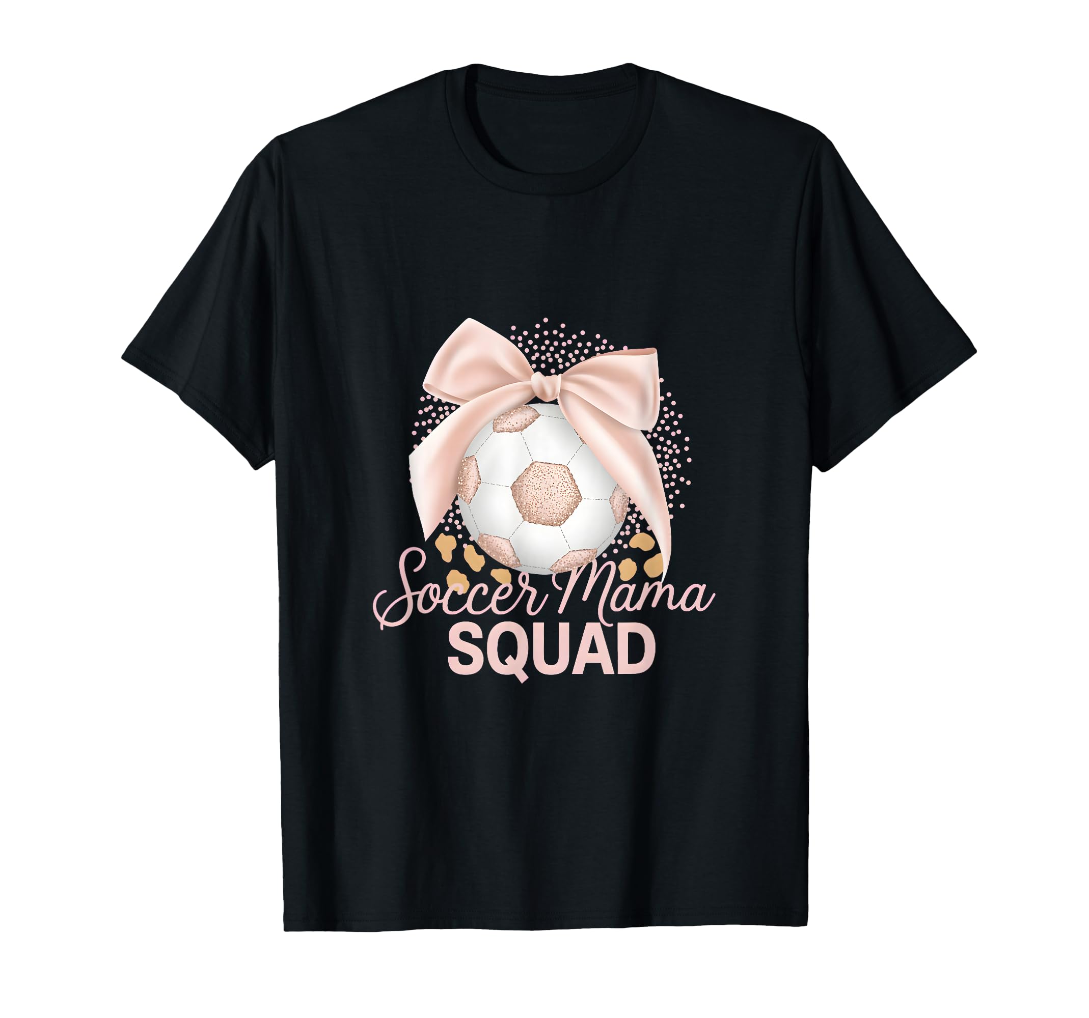 Soccer Mama Squad Coquette Sideline T-Shirt - Minimalist Print Men Women