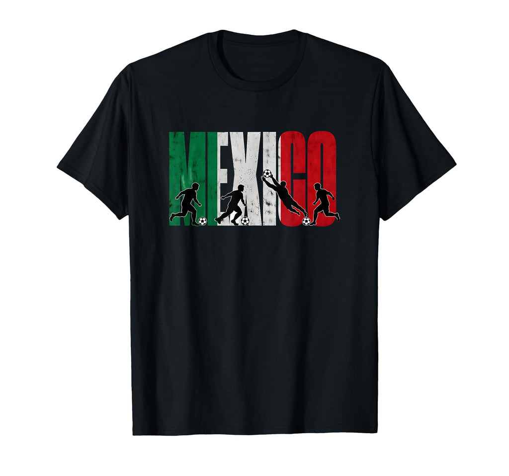 Mexico Football Lovers 2026 Match Time T-Shirt - Graphic Print Men Women