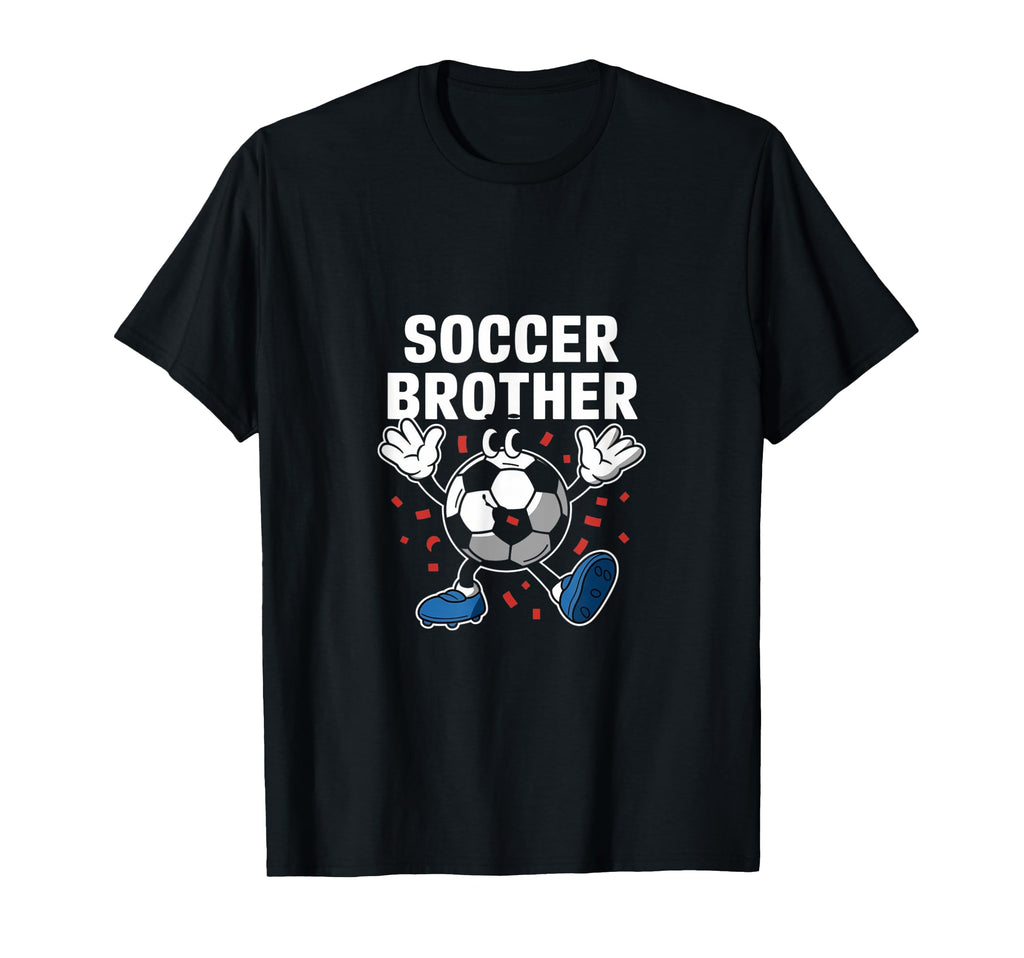 Soccer Brother Match Football T-Shirt - Casual Everyday Wear for Adults