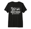 My Brother Soccer Goalie Brother Soccer T-Shirt - Trendy Graphic Men Women