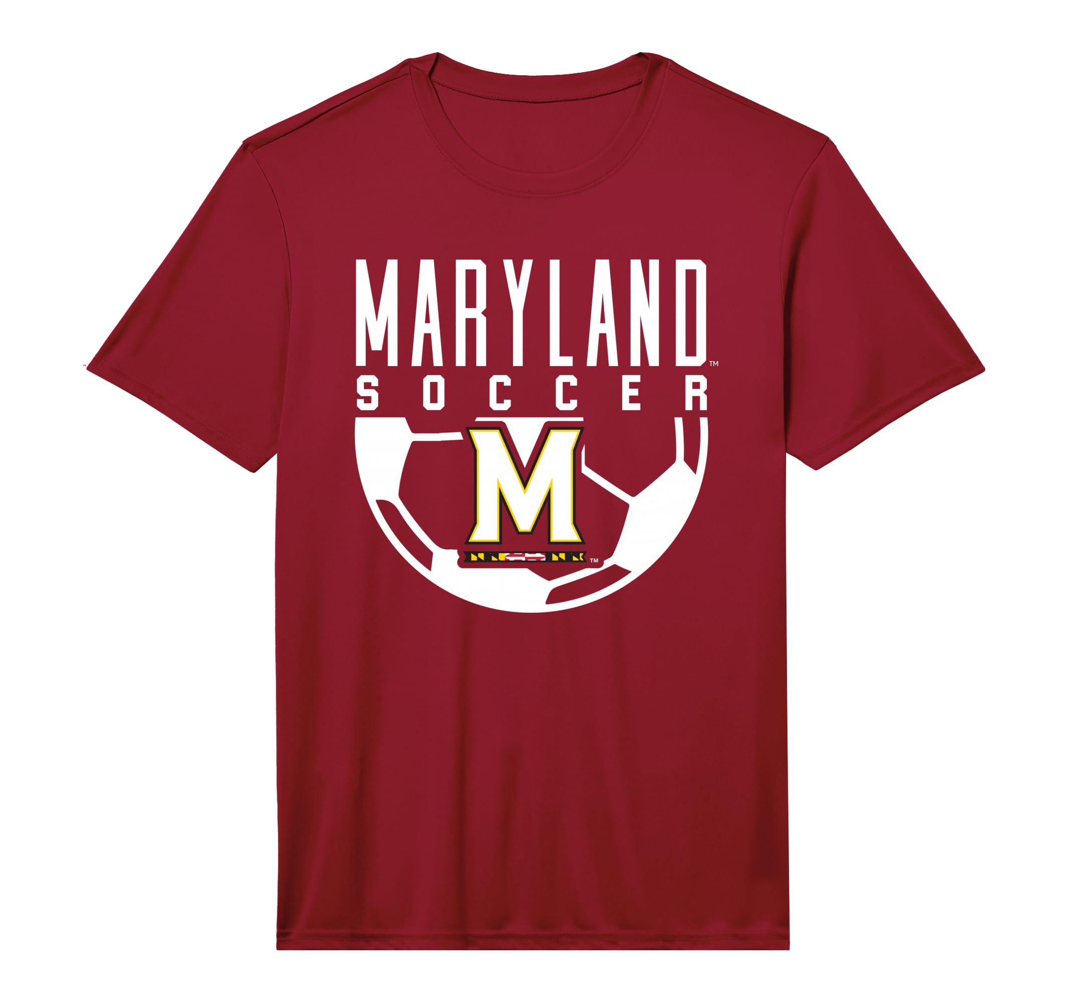 University Maryland Terrapins Soccer T-Shirt - Graphic Print Men Women