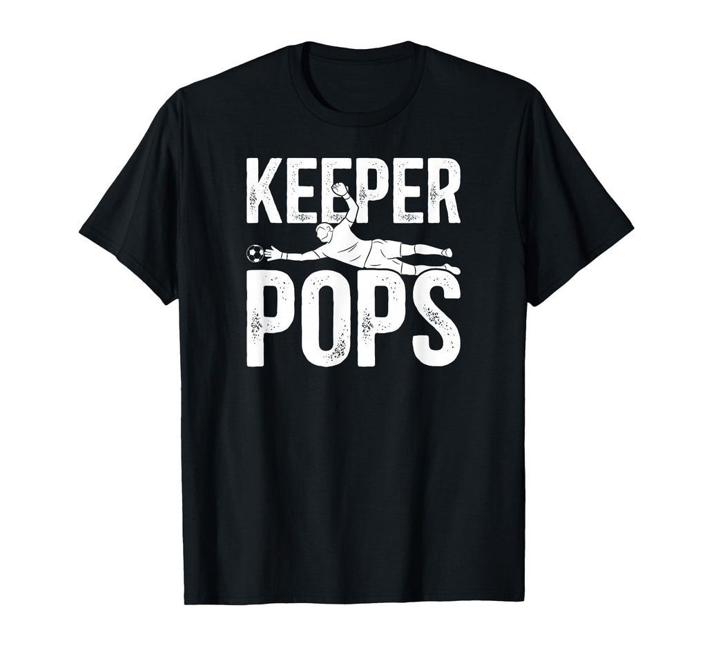 Soccer Keeper Pops Soccer Goalie T-Shirt - Streetwear Style for Adults