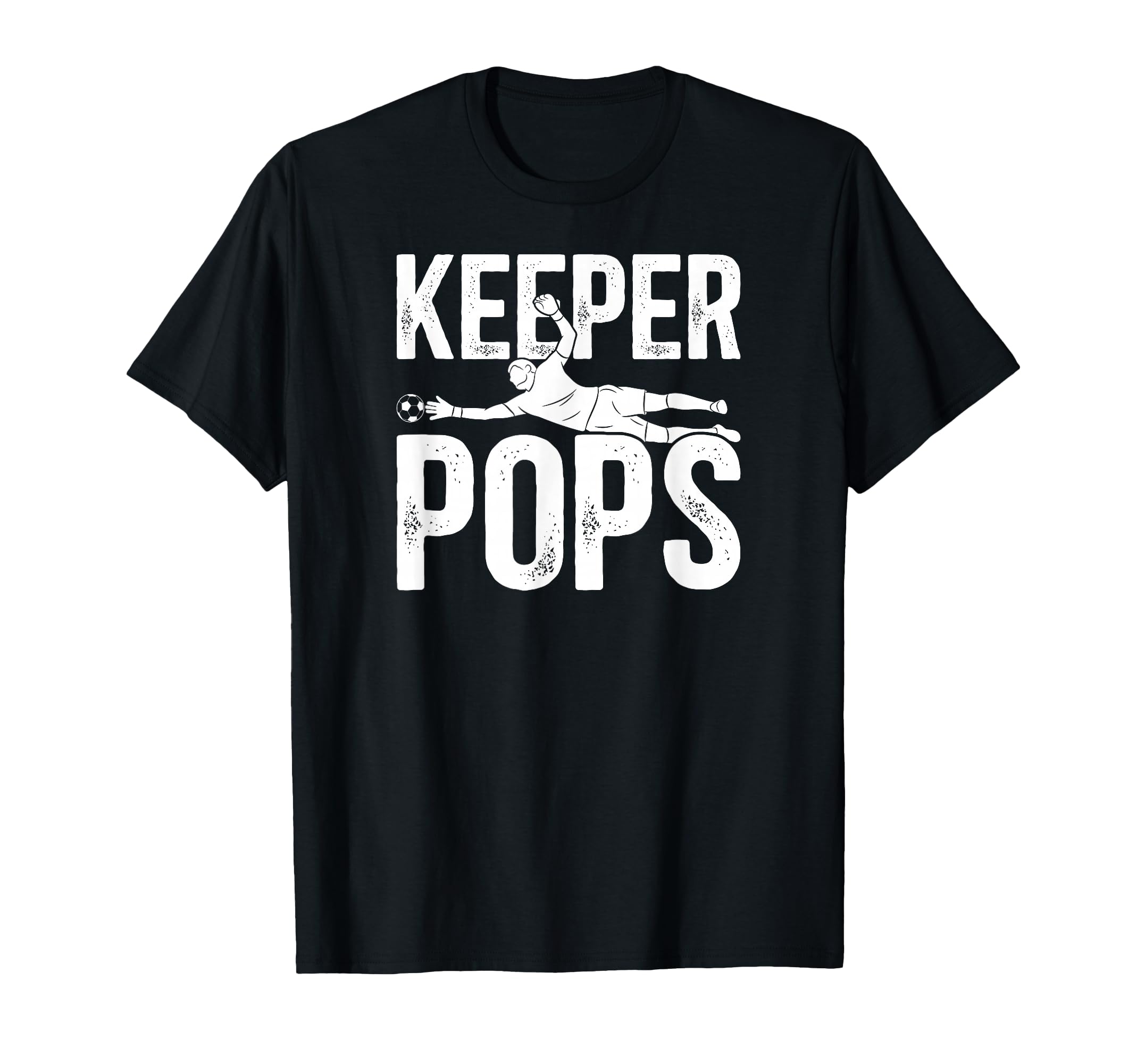 Soccer Keeper Pops Soccer Goalie T-Shirt - Streetwear Style for Adults
