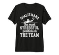 Funny Soccer Goalie Nana Soccer Keeper T-Shirt - Aesthetic Graphic Unisex