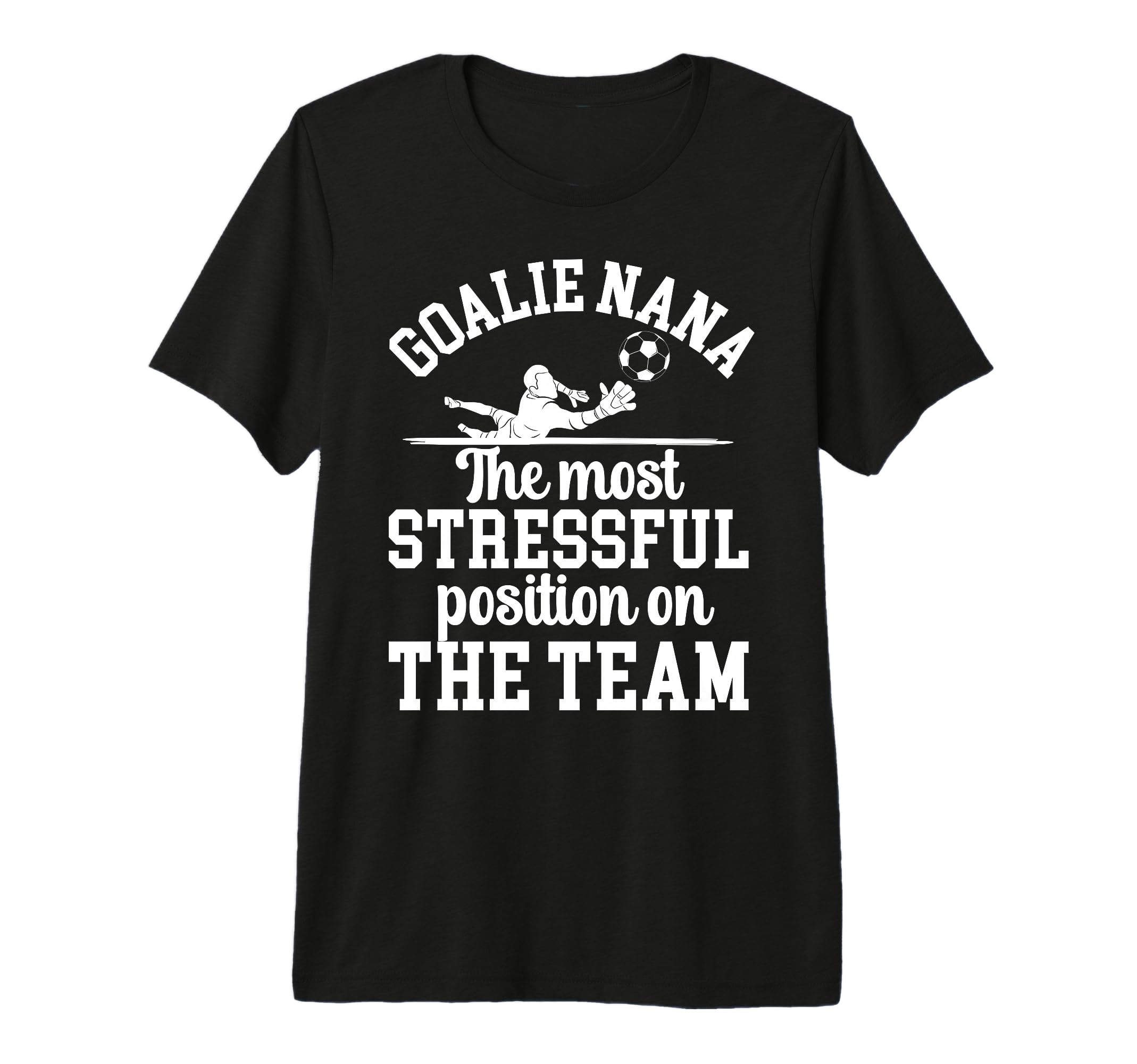 Funny Soccer Goalie Nana Soccer Keeper T-Shirt - Aesthetic Graphic Unisex