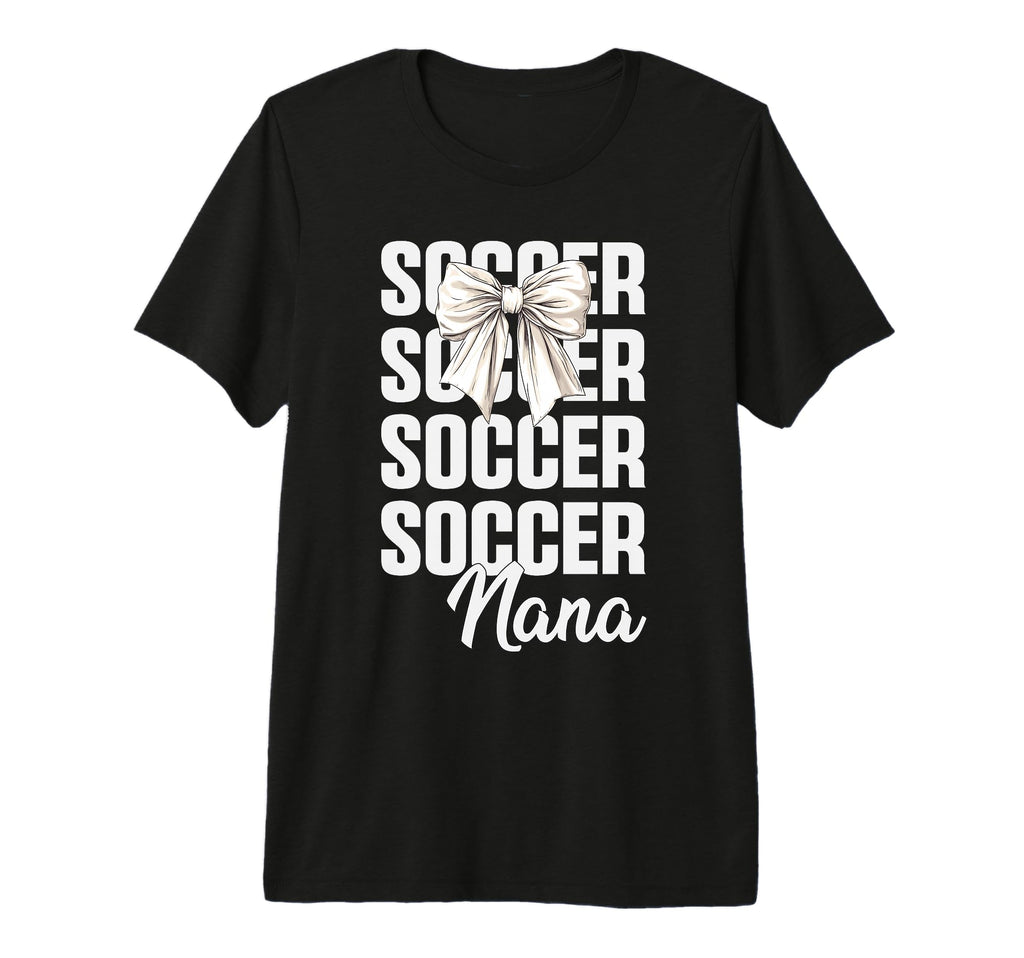 Soccer Nana Soccer Player Stylish Sports T-Shirt - Graphic Print Unisex