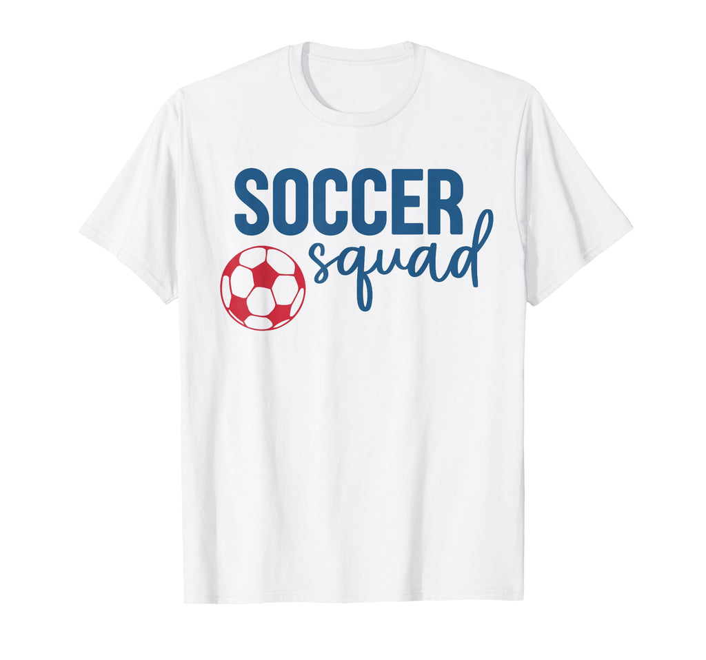 Soccer Squad Fan Training Soccer T-Shirt - Casual Everyday Wear Men Women