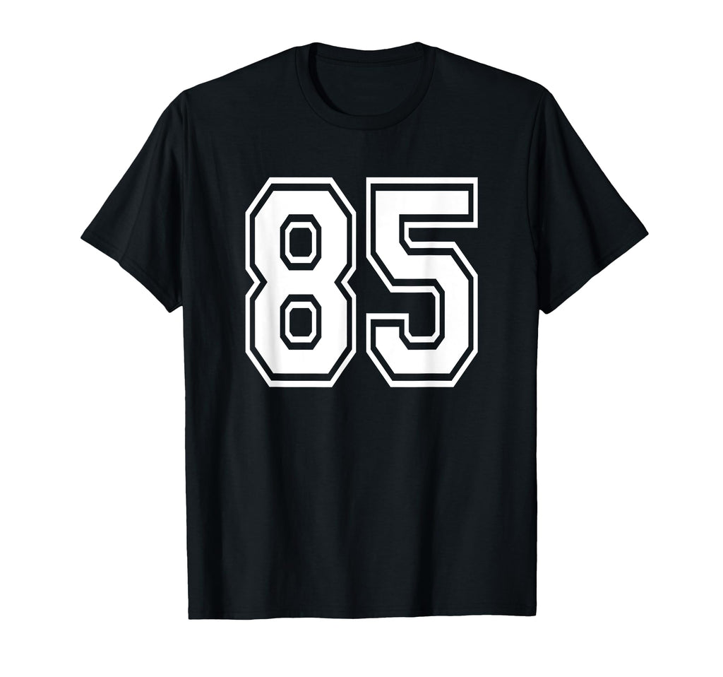 Number 85 Numbered Uniform Sports T-Shirt - Streetwear Style Men Women