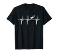 Heartbeat Heartline Heart Rate Soccer Hoodie - Minimalist Print for Adults