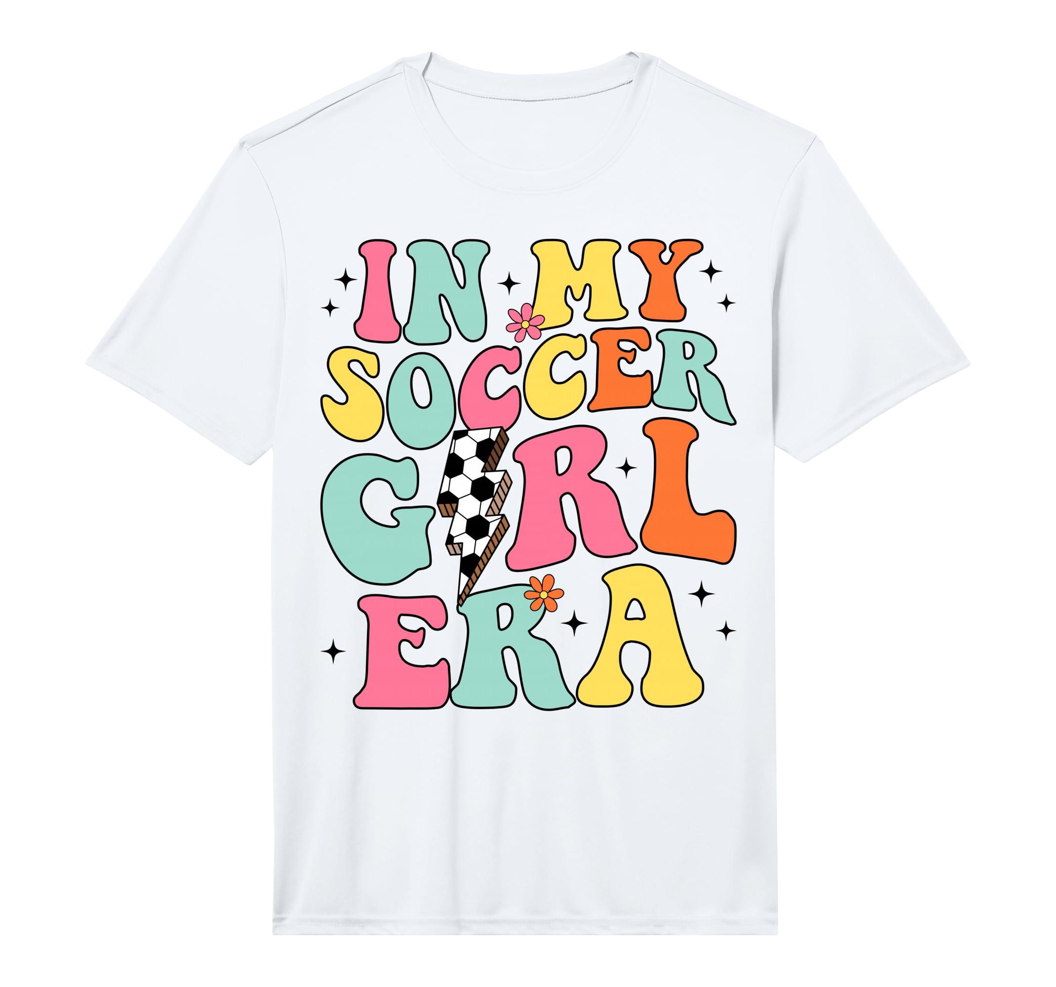 My Soccer Era Groovy Soccer T-Shirt - Aesthetic Graphic for Adults