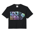 Soccer Life Is About Goals Assists Funny T-Shirt - Custom Art Print Unisex