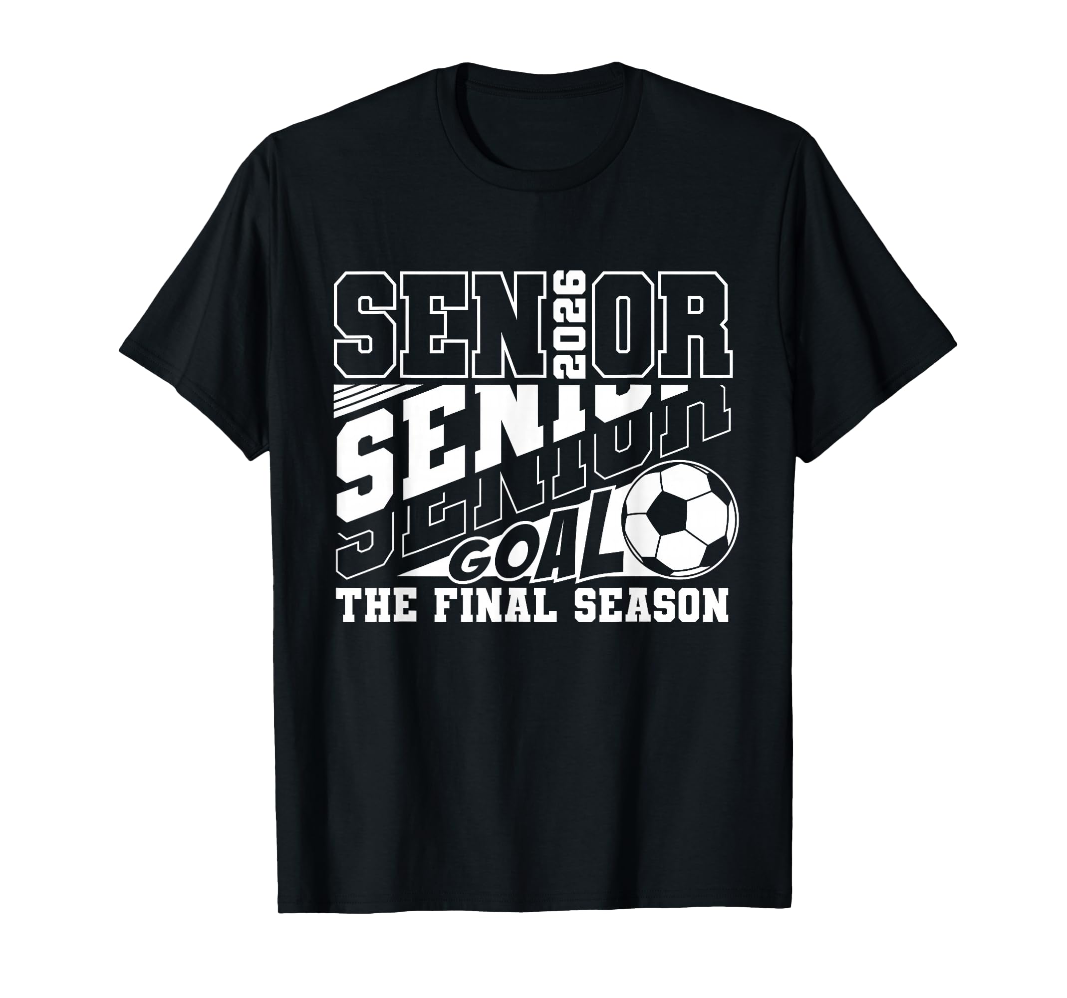 Senior 2026 Class 2026 Final Season T-Shirt - Graphic Print for Adults