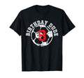 8 Year Old 8Th Birthday Dude Soccer T-Shirt - Aesthetic Graphic for Adults