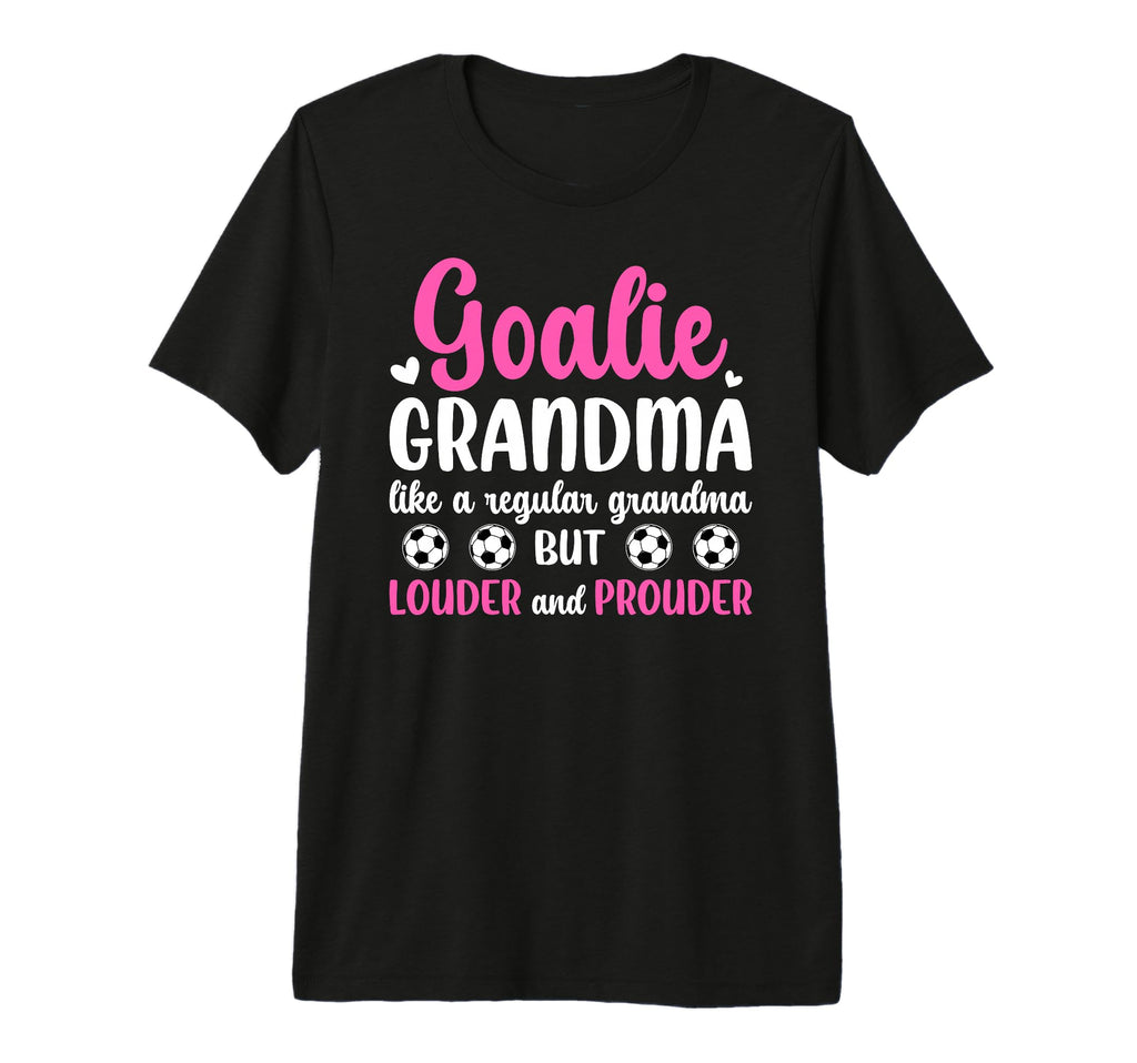 Soccer Goalie Grandma Definition T-Shirt - Casual Everyday Wear for Adults