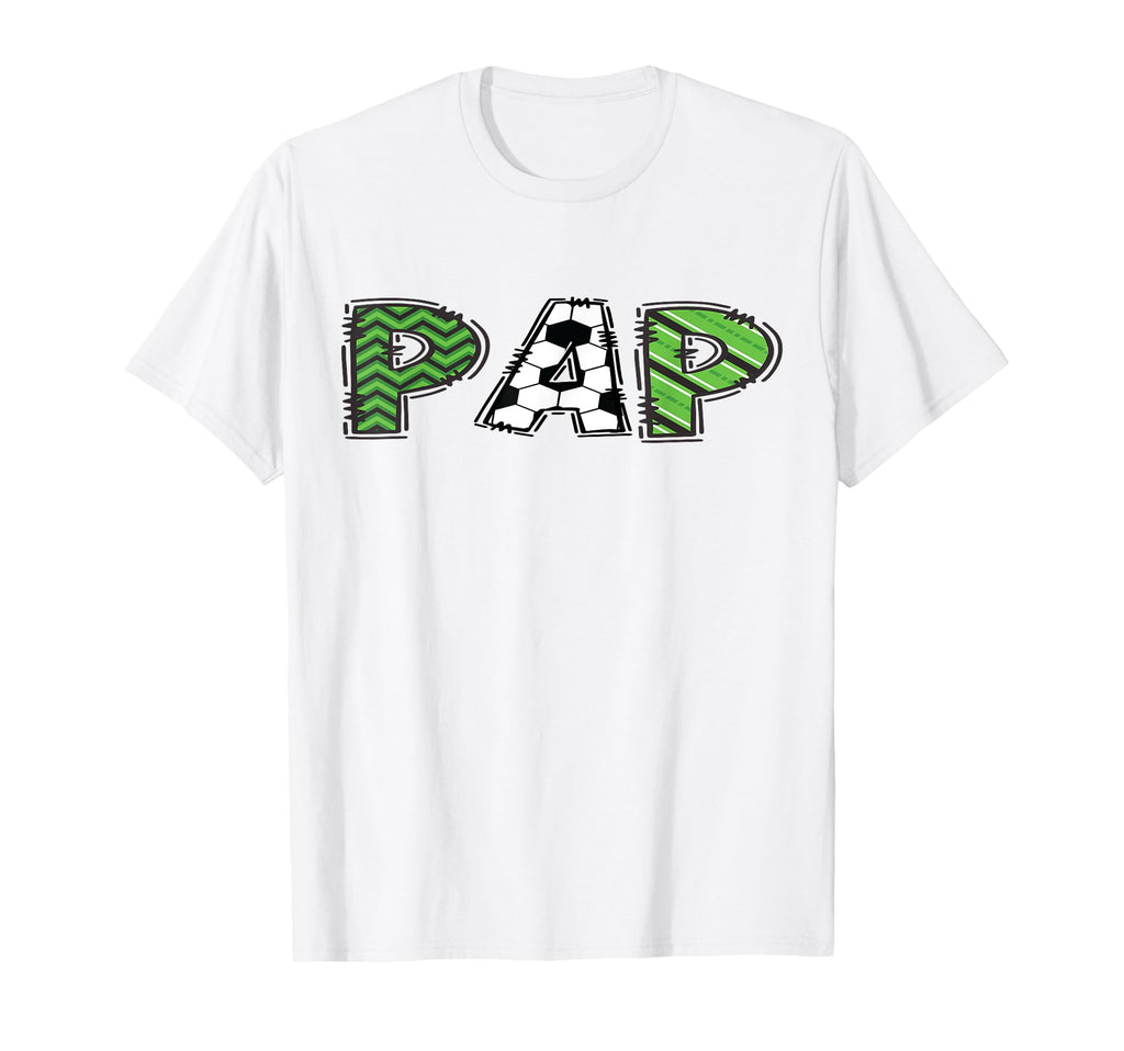 Soccer Pap Birthday Soccer Player Bday T-Shirt - Novelty Apparel for Adults