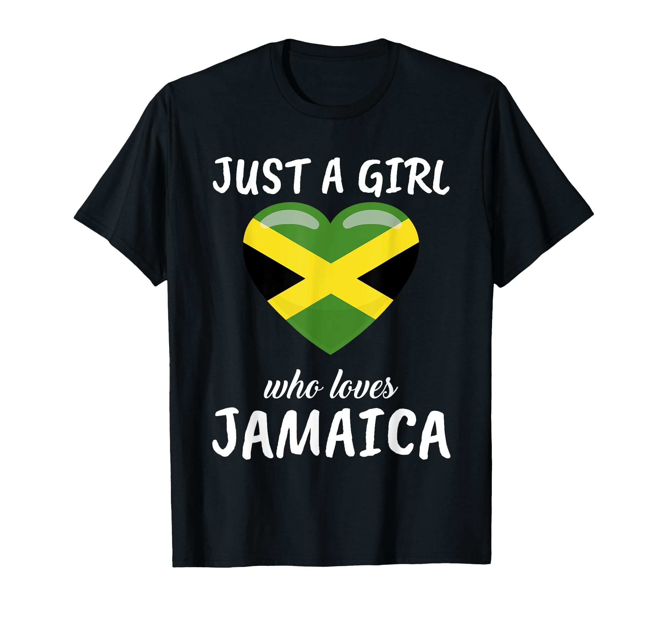 Just Who Loves Jamaica Travel Soccer T-Shirt - Custom Art Print Unisex