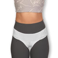 Women's Pelvic Orthotic Support Belt - Uterus & Bladder Support Girdle | Postpartum Recovery & Pain Relief | Low Waist White (X-Small)